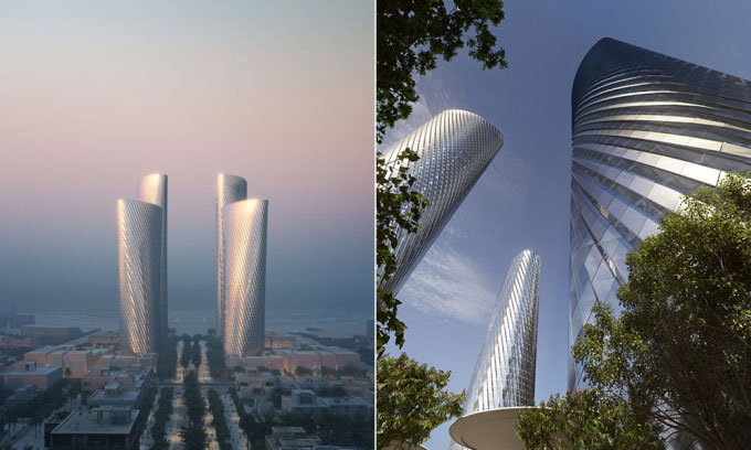 Lusail Tower của Norman Foster trở thành tòa nhà cao nhất Qatar