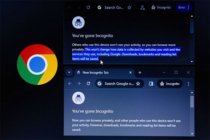 Google sẽ xóa bản ghi dữ liệu thu thập từ chế độ ẩn danh