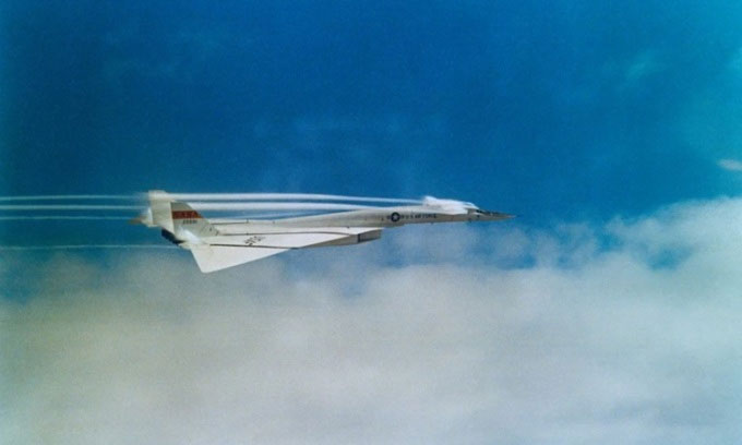 Vai trò của XB-70 Valkyrie với máy bay siêu thanh dân sự