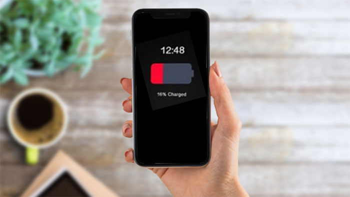 Giải quyết vấn đề iPhone tụt pin qua đêm