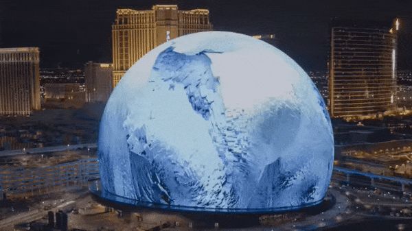 Las Vegas Sphere: Công trình độc đáo với hàng trăm GPU